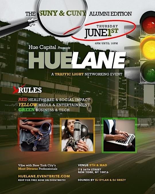 Hue Lane: SUNY CUNY  Alumni Edition