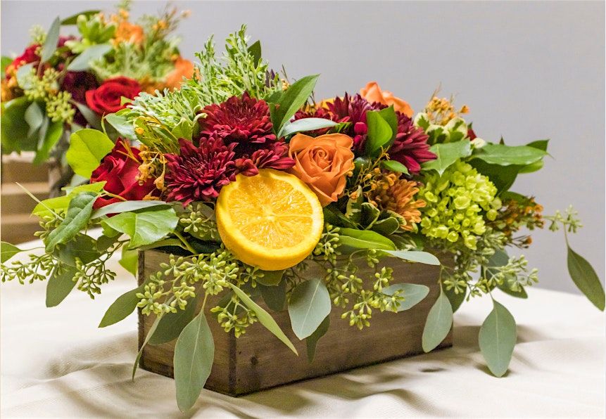 Thanksgiving Floral Centerpiece Class