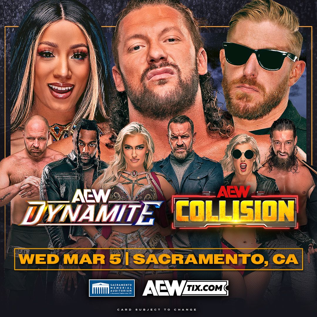 AEW - Dynamite and Collision at Peoria Civic Center Arena - Carver Arena