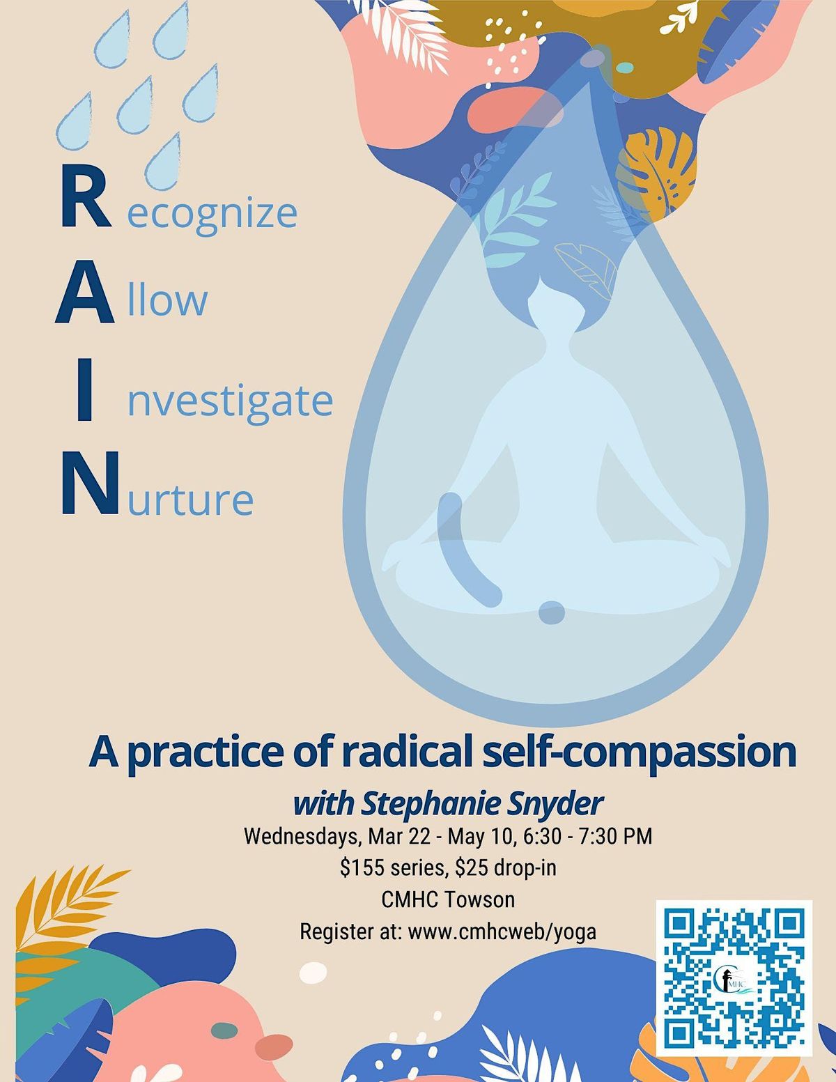 RAIN: a practice of radical self-compassion with Stephanie Snyder