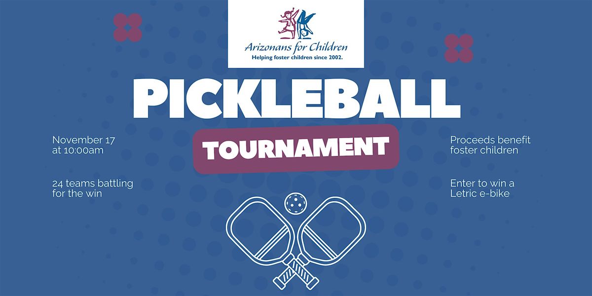 Arizonans for Children Pickleball Tournament