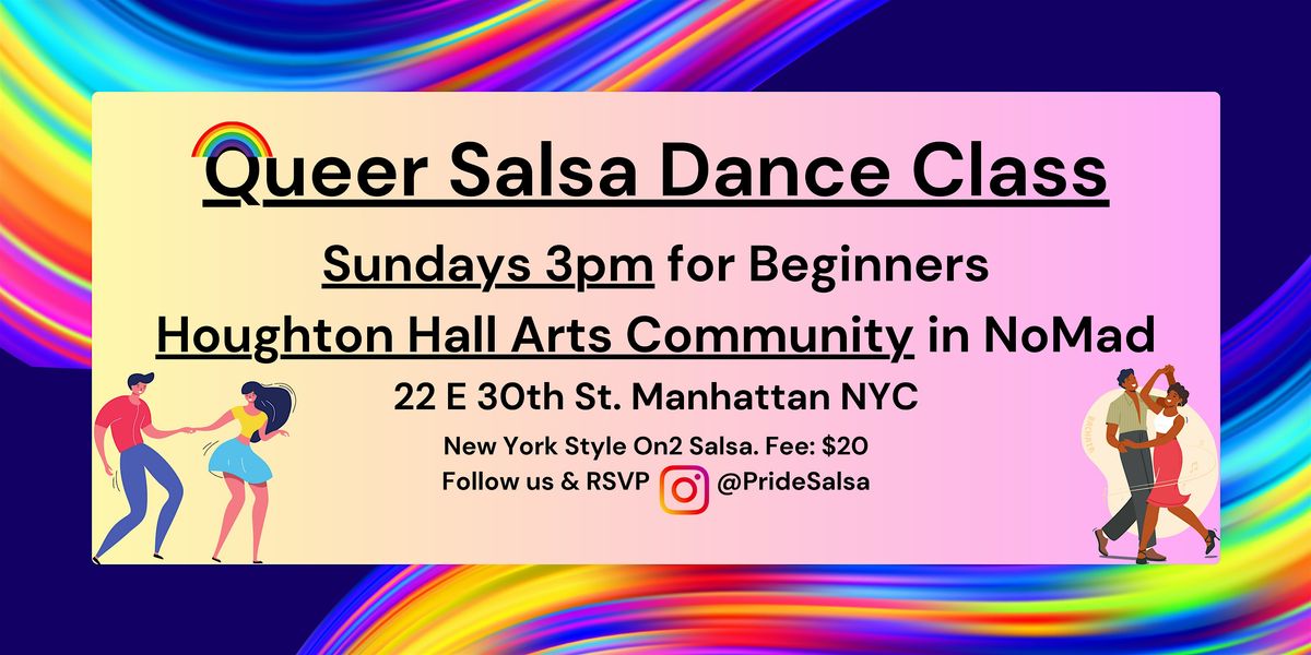 Queer Salsa Classes for Beginners on Sundays