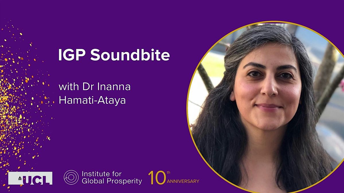 Soundbite with Dr Inanna Hamati-Ataya