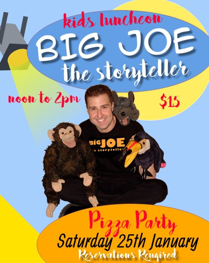 Storytime & Pizza with BIG JOE