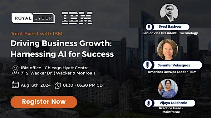 In Person Event:  Driving Business Growth: Harnessing AI for Success