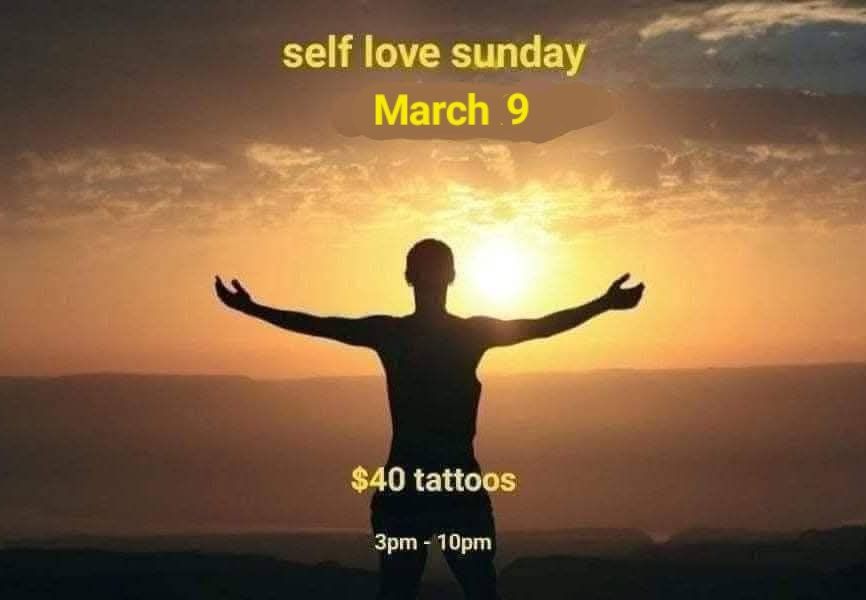 Self Love Sunday tattoos