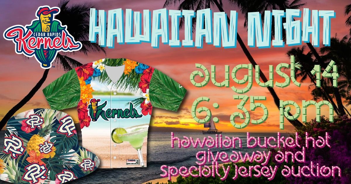 Hawaiian Night and Bucket Hat giveaway