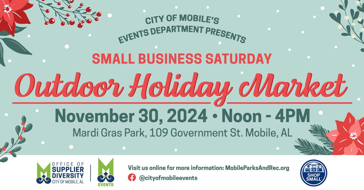 Outdoor Holiday Market