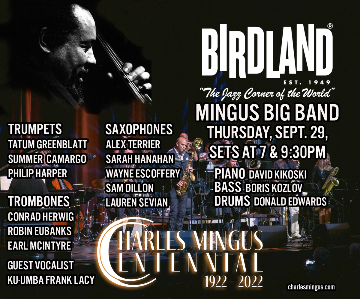 Birdland Big Band performance at Birdland Jazz Club at Birdland Jazz Club
