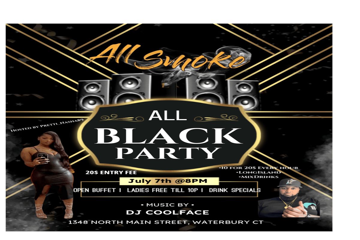 All Black Party