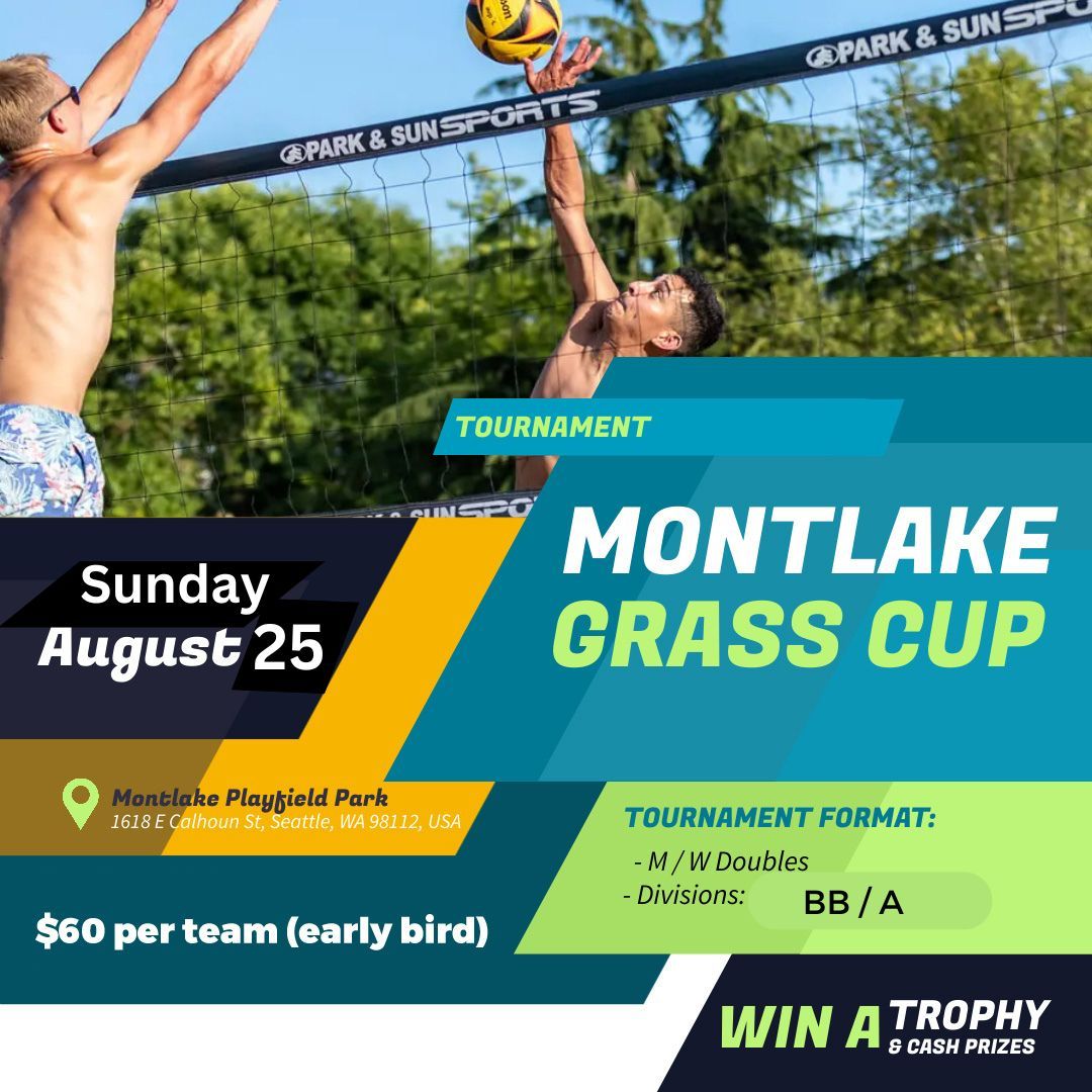 2nd Annual MONTLAKE Grass Cup Volleyball