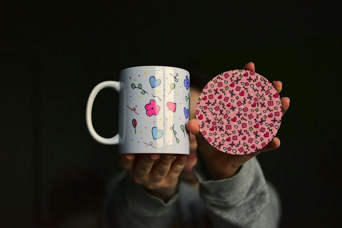 Sublimation Print Workshop |  Design your own mug and coaster