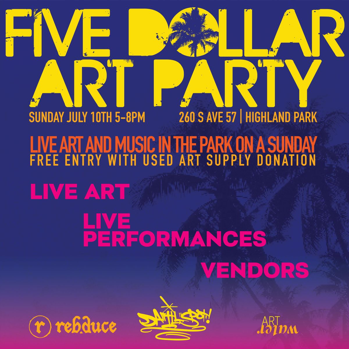 Five Dollar Art Party
