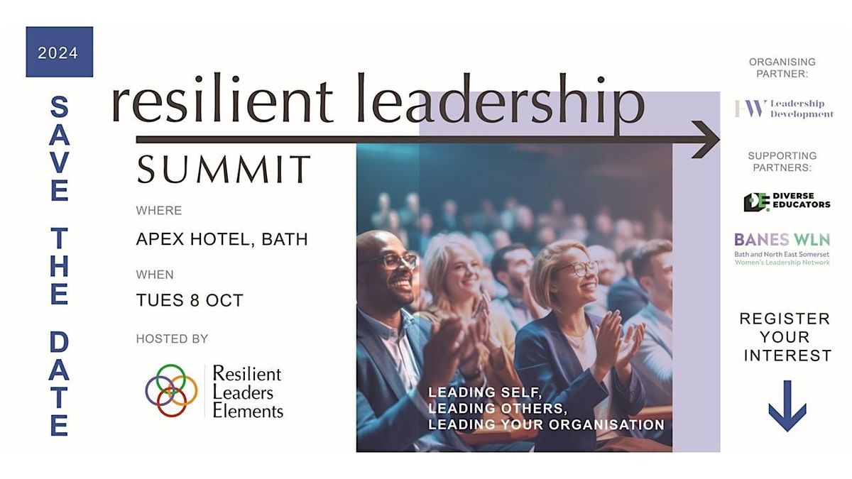 Resilient Leadership Summit: Leading Self, Leading Others, Leading Orgs