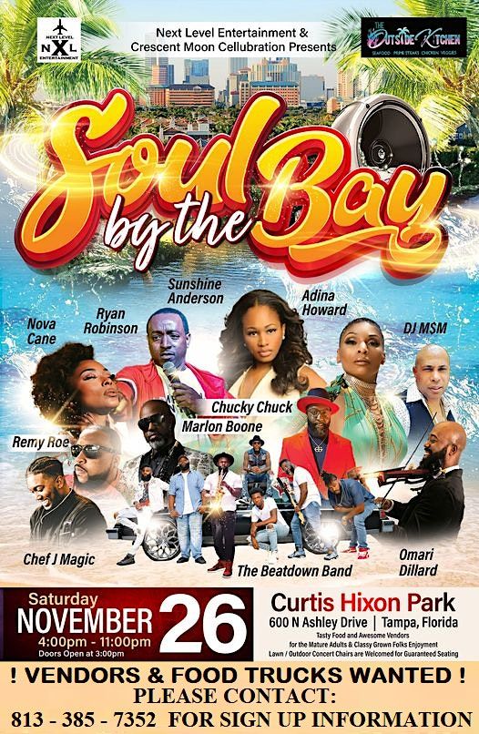 Soul by the Bay Music Festival VENDOR SIGN UP