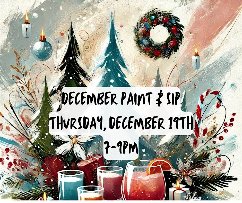 December Paint & Sip