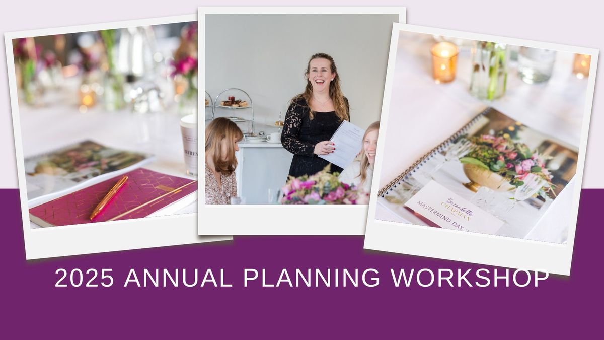 2025 Annual Planning Workshop