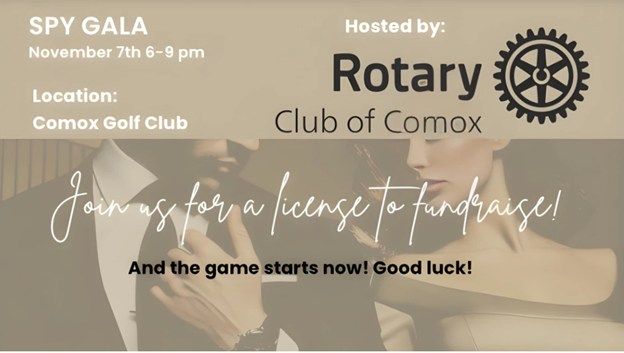 Comox Rotary Auction and Spy Gala