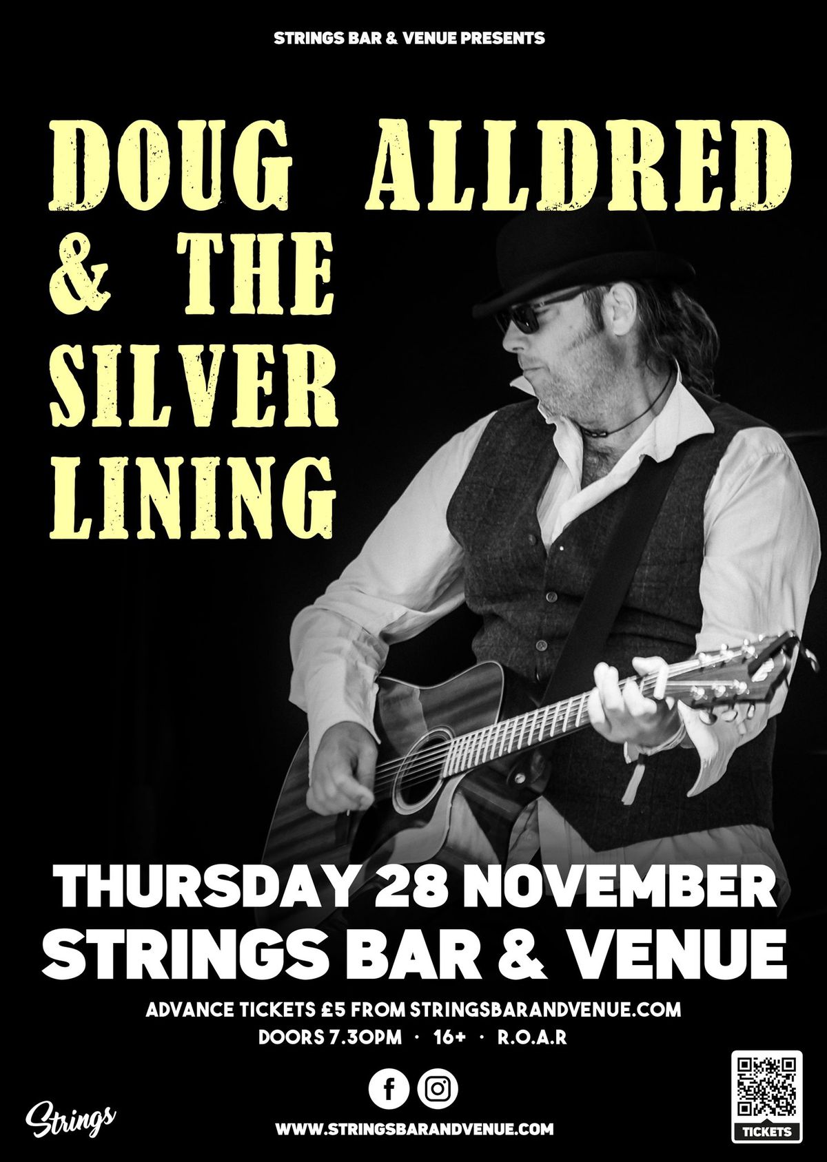 Doug Alldred & The Silver Lining Live at Strings Bar & Venue