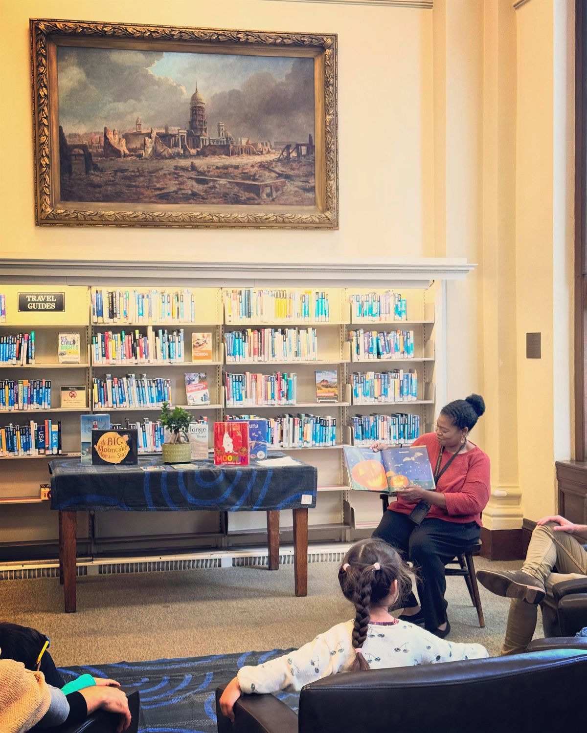 Family Story Hour in the Library at Mechanics' Institute