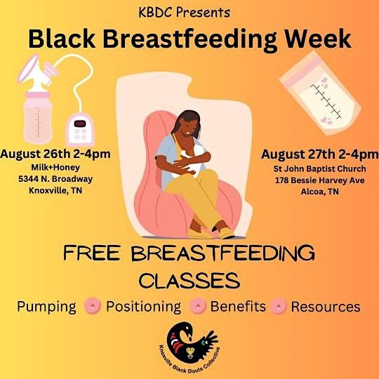 Black Breastfeeding Week 2023 Free Breastfeeding Classes, Milk+Honey