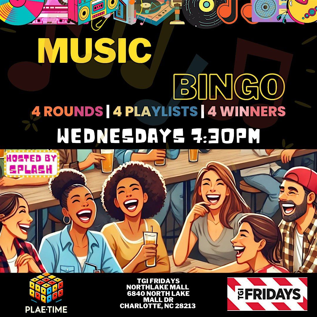 TGI Fridays Music Bingo