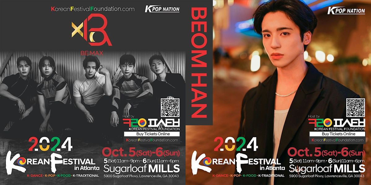 Korean Festival 2024: BE:MAX \/ BEOMHAN