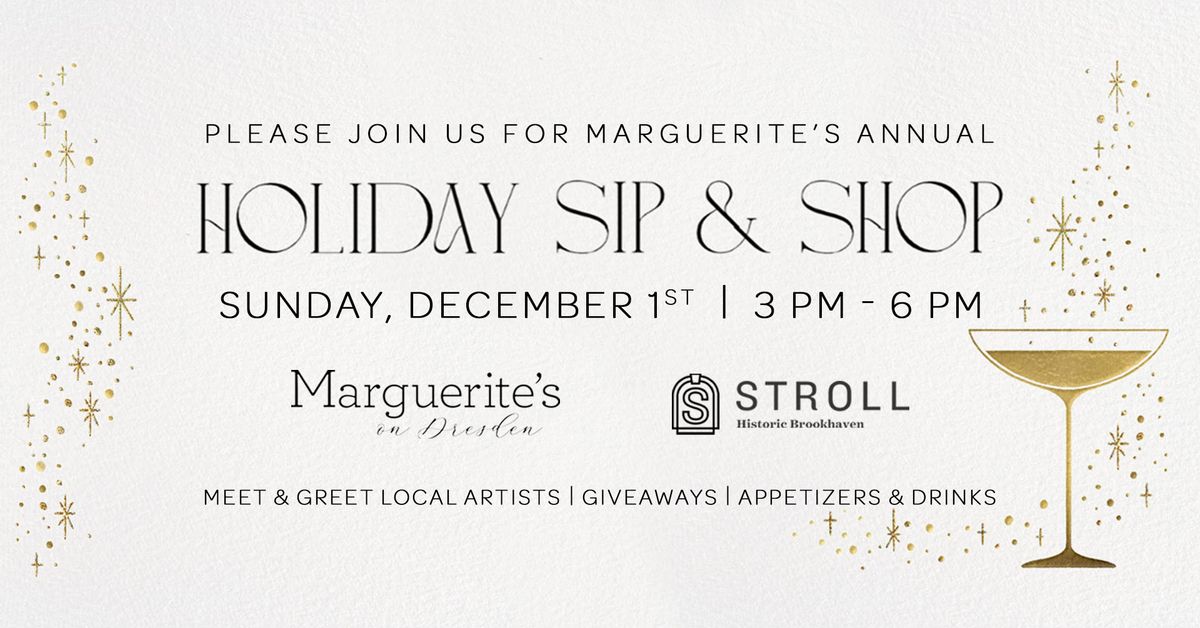 Holiday Sip & Shop