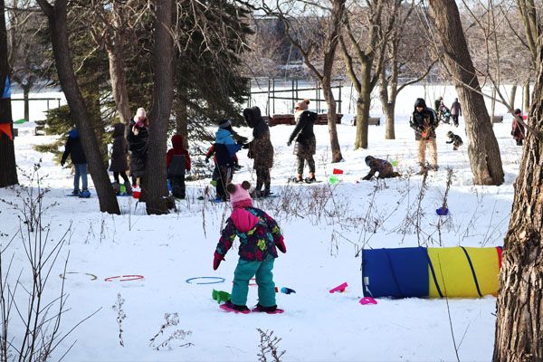 F\u00eate d'hiver au Parcours Gouin