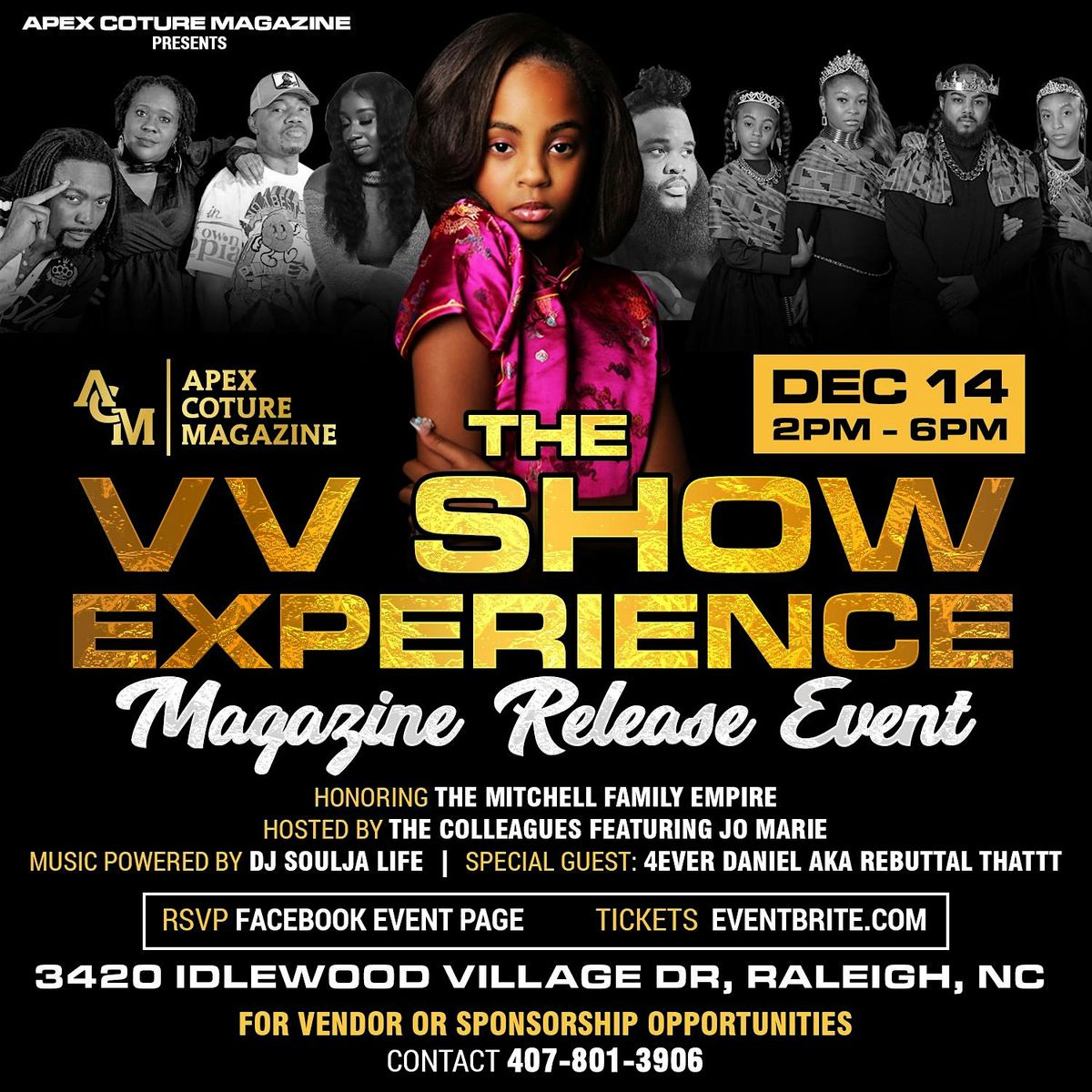 The VV Show Experience powered by Apex Coture Magazine