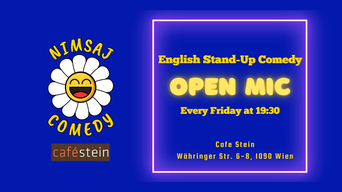 Nimsaj's Stand Up Comedy - Open Mic @Cafe Stein