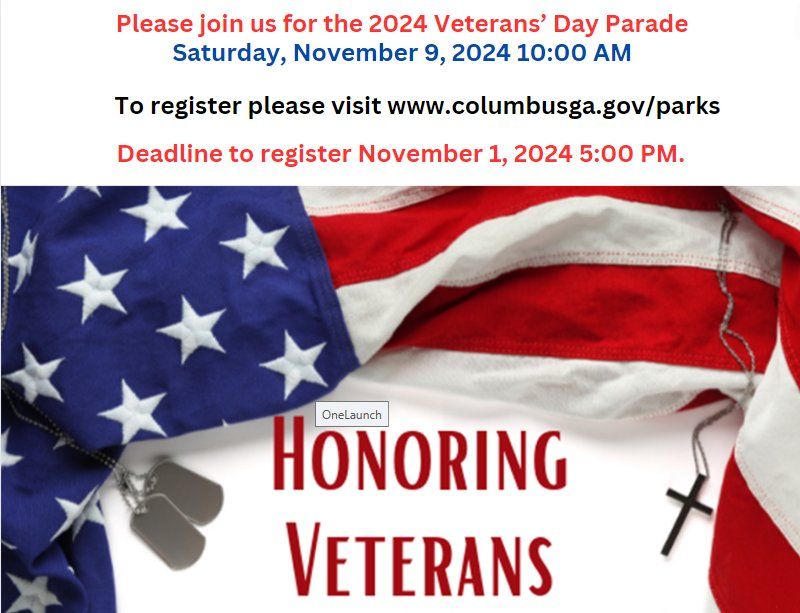 25th Annual Tri-City Veterans' Day Parade 2024