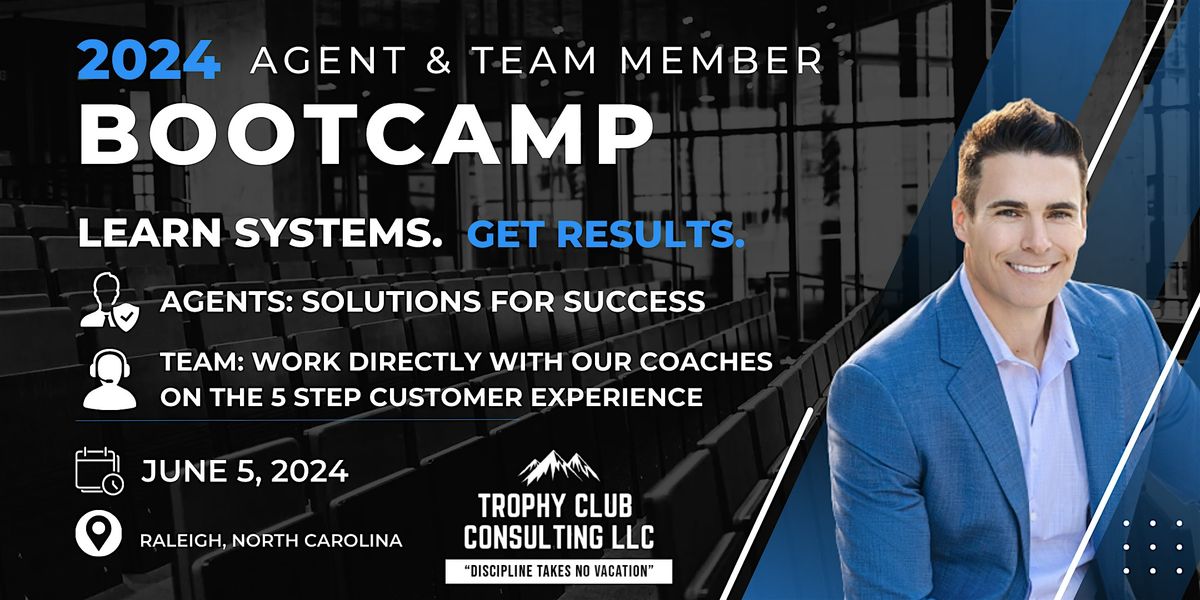 Trophy Club Bootcamp: Solutions for Success- Raleigh