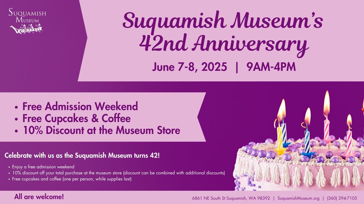 Suquamish Museum's 42nd Anniversay