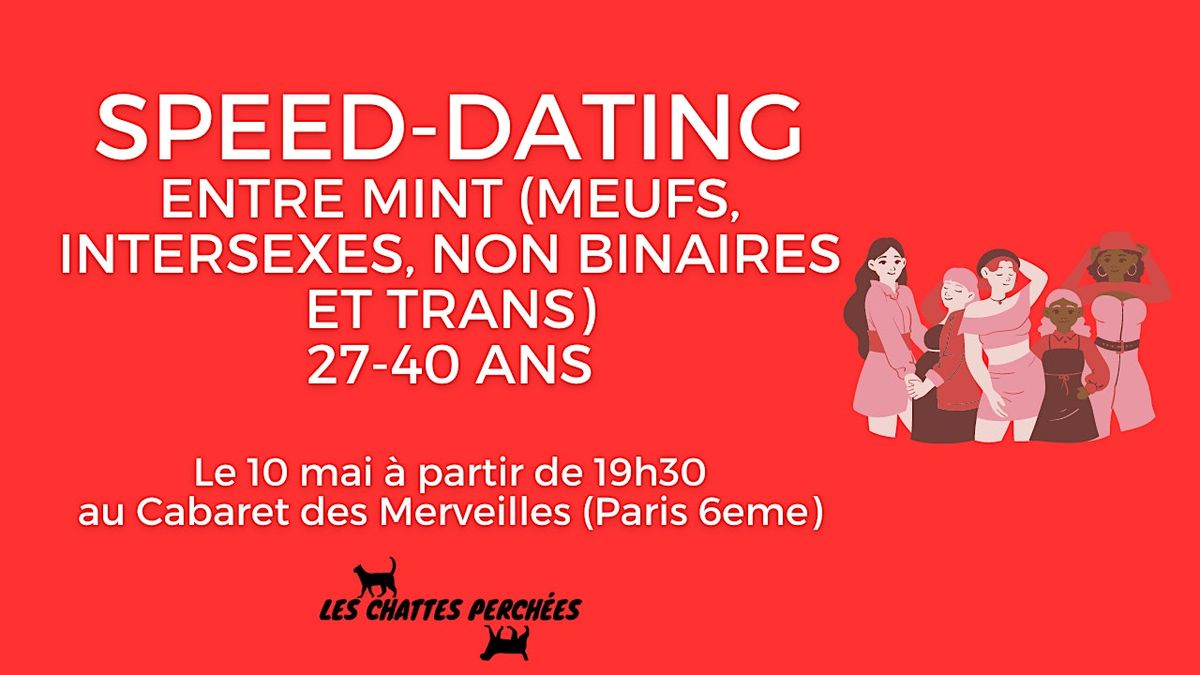 Speed-dating entre MINT (Meufs Intersexes, Non binaires, et Trans)