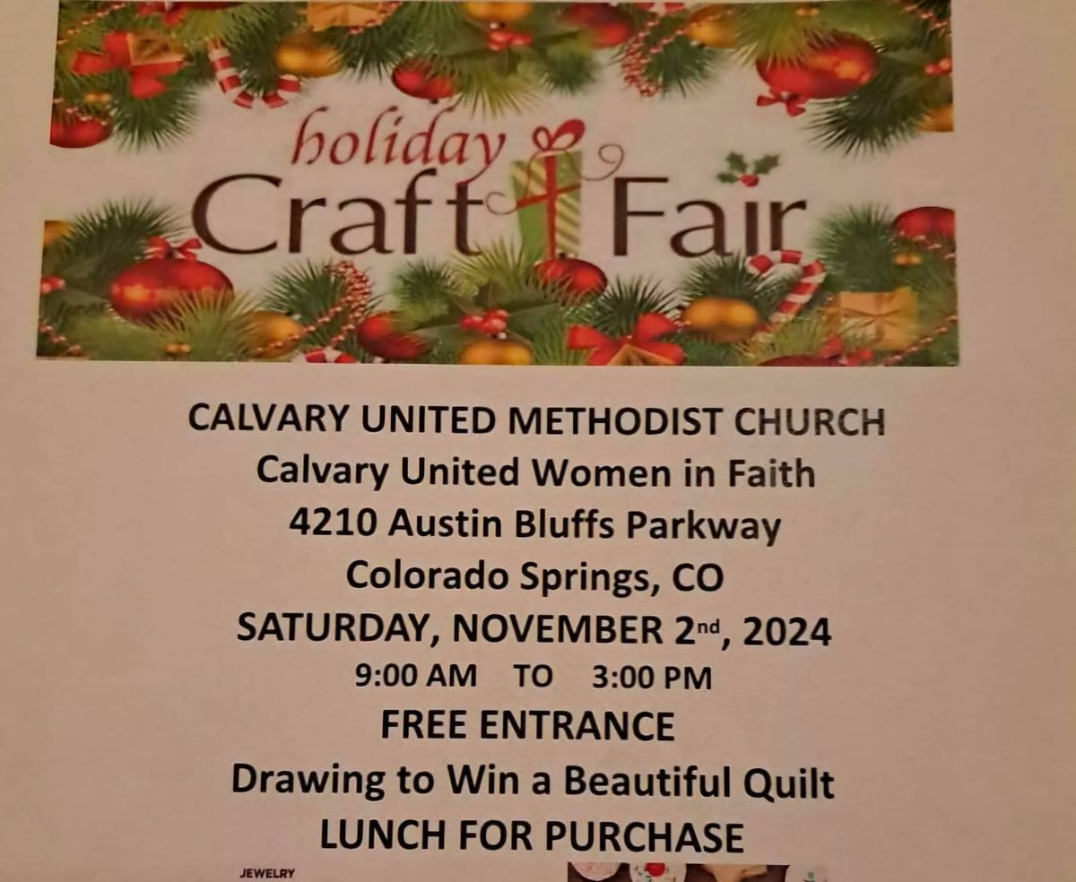 Calvary United Methodist Craftfair 