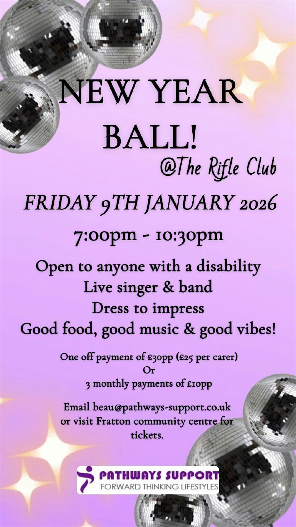 Pathways new year ball