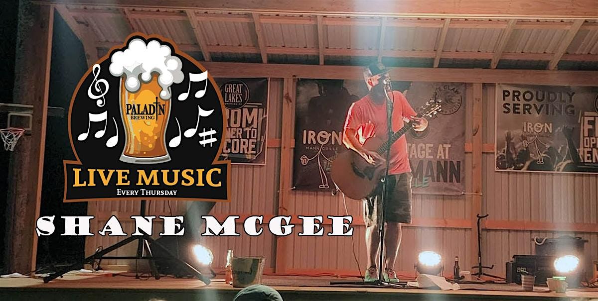 Paladin Live Music with Shane McGee