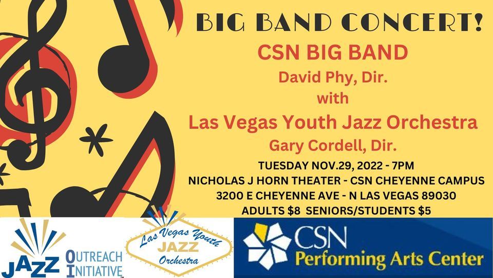 Las Vegas Youth Jazz Orchestra with CSN Big Band