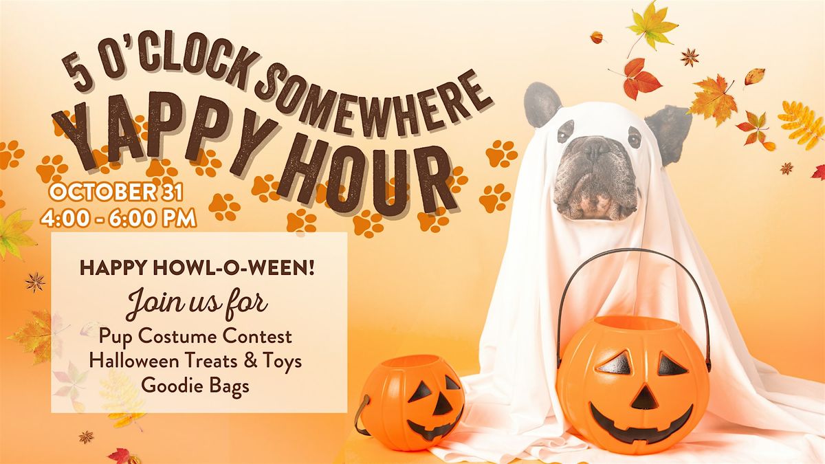 Howl-O-Ween Yappy Hour at Margaritaville Hotel San Diego