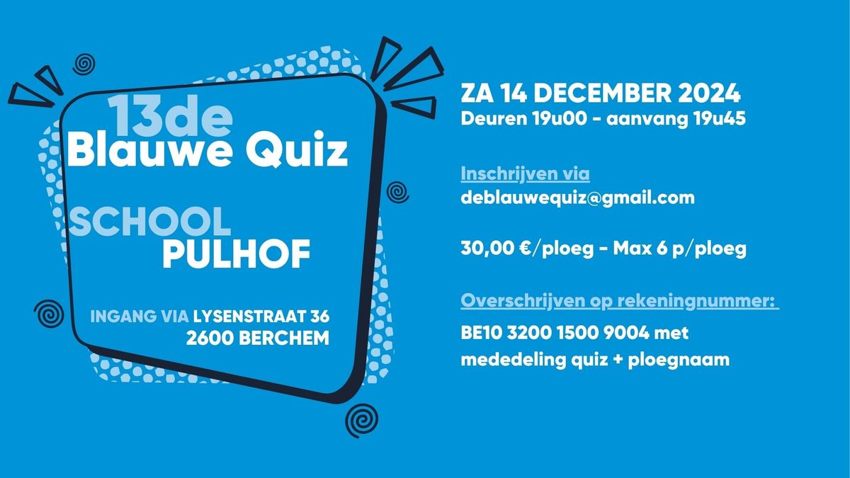 13de Blauwe Quiz