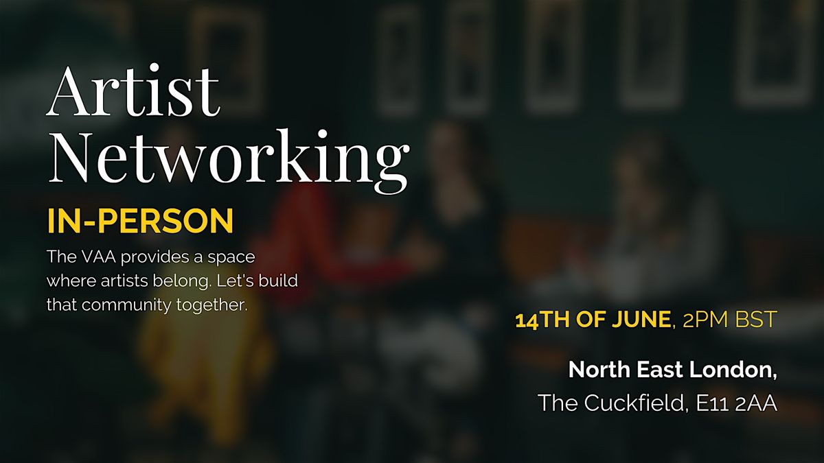 VAA In-Person Networking Event - North East London