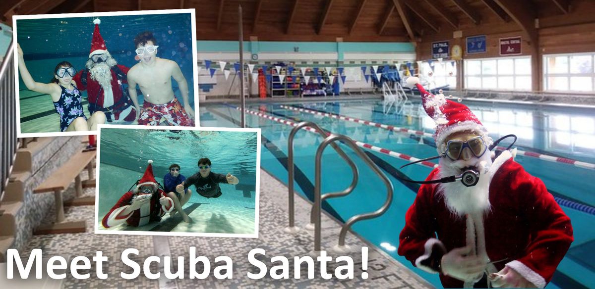 Scuba Santa - Underwater Photos with Santa