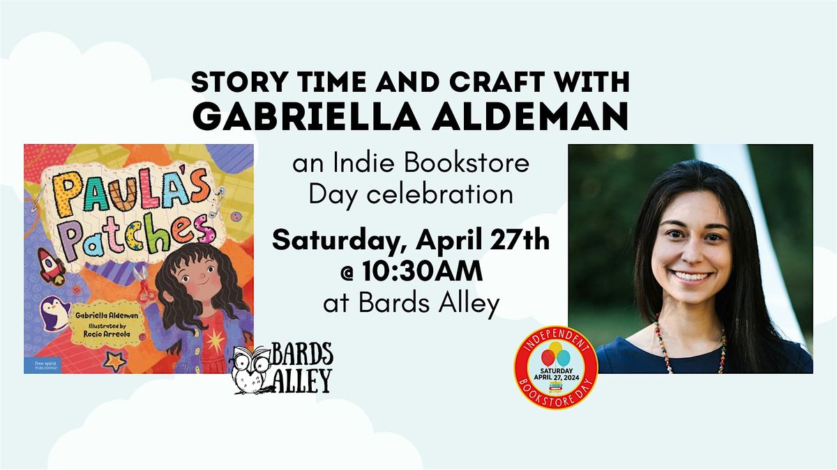 Story Time and Craft with author Gabriella Aldeman