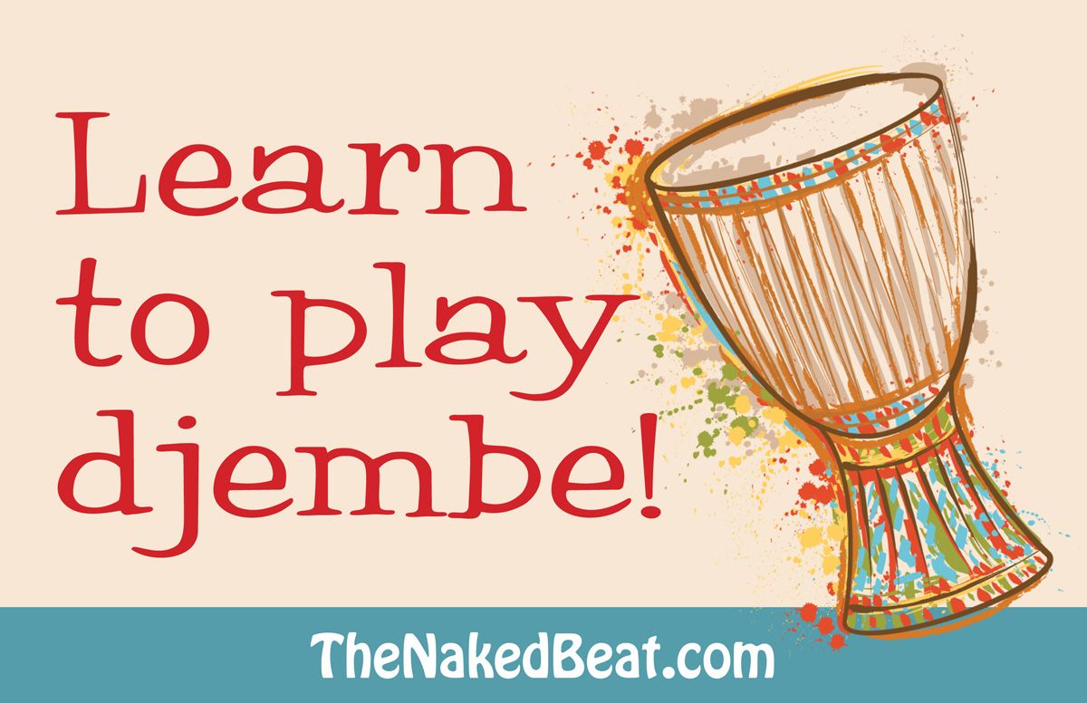 Djembe lesson with Tom Wolf