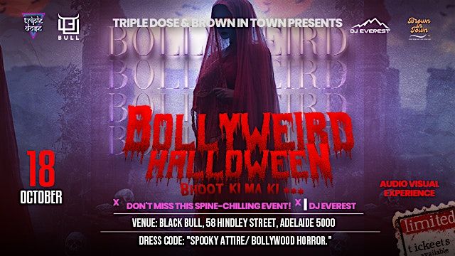 Bollyweird Halloween: Adelaide's Spookiest Bollywood Night To Remember