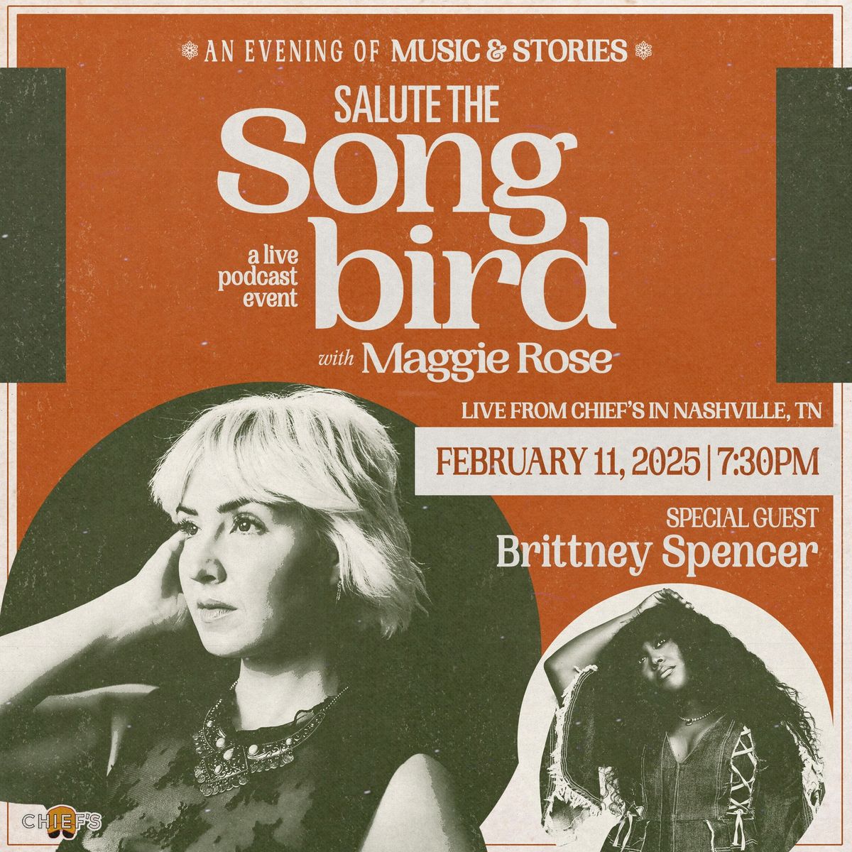 Maggie Rose\u2019s Salute the Songbird w\/ Brittney Spencer (LIVE PODCAST)