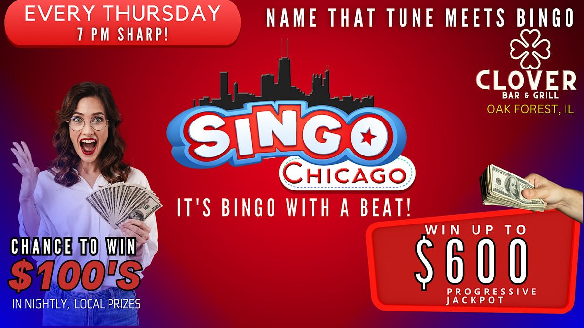 SINGO - Music Bingo @ Clover's Bar & Grill