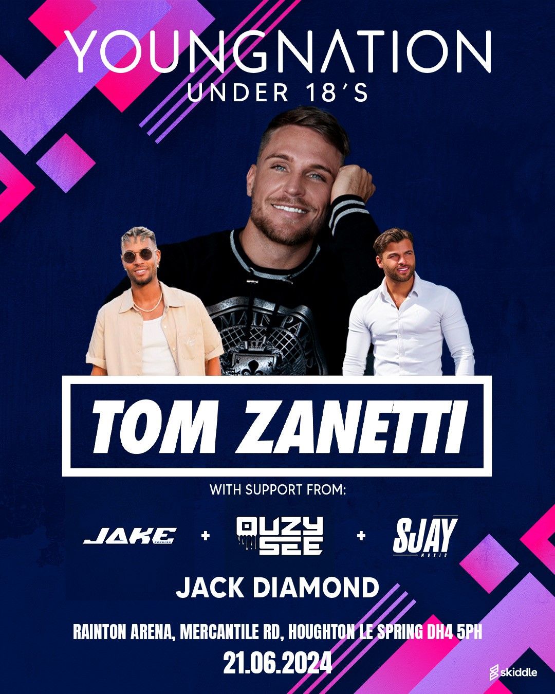 Young Nation Under 18s presents Tom Zanetti & Friends