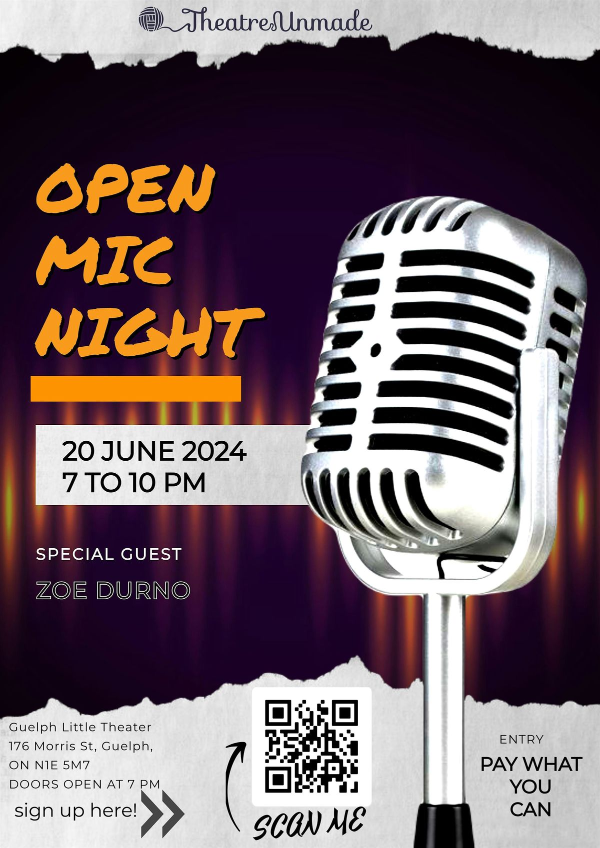 Open Mic Fundraiser